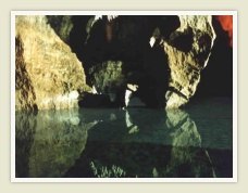 A Lake inside the Sterkfontein Caves