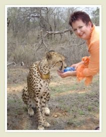 Riana & Savanna in Private Game Reserve, South Africa