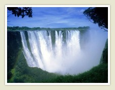 Victoria Falls, Zambesi river, Zimbabwe / Zambia